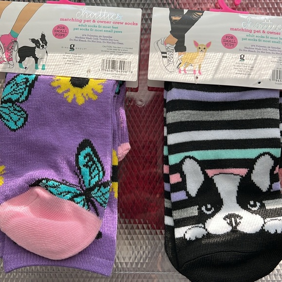 NWT! Matching Mommy & Me Pet Socks Set! - Picture 6 of 6